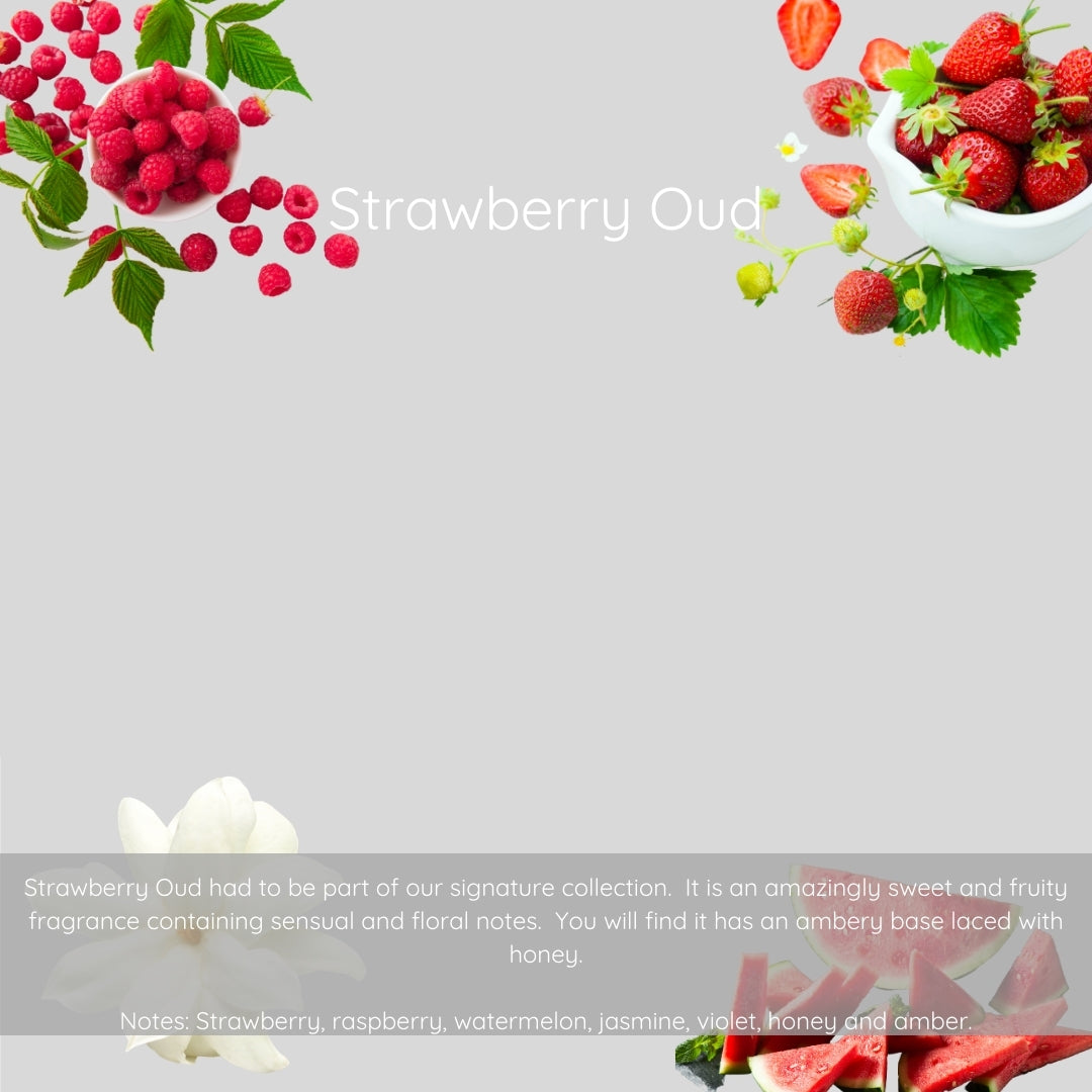 Strawberry Oud Parfum – Strawberry, Oud & Vanilla | Sweet Signature Scent