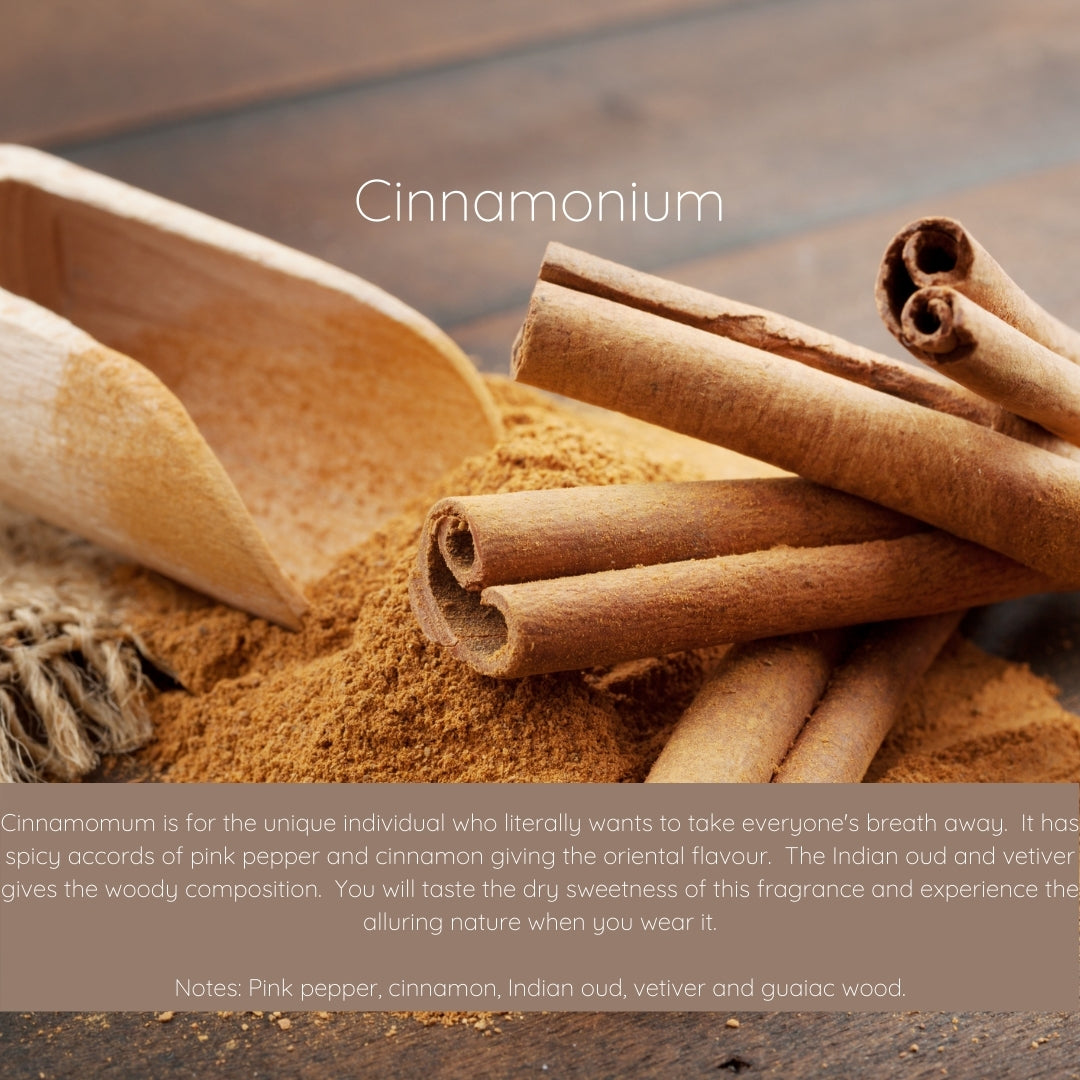 Cinnamomum Parfum | Inspired by P Supreme – Cinnamon, Spice & Woods | Warm Signature Scent