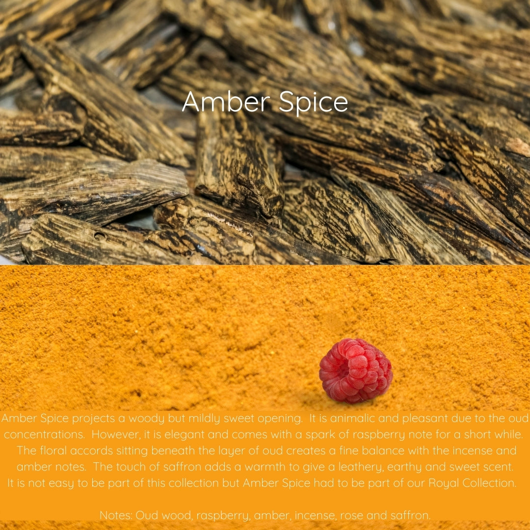 Amber Spice | Inspired by O Nomad – Amber, Spice & Woods | Warm Signature Scent