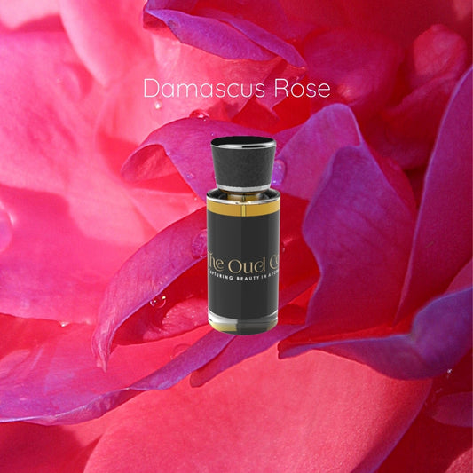 Damascus Rose Parfum | Inspired by Rose Arabie – Rose, Saffron & Oud | Elegant Signature Scent