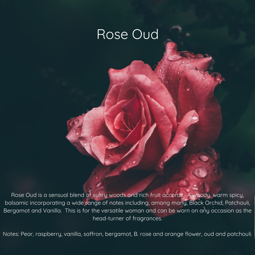 Rose Oud Parfum | Inspired by G Oud – Rose, Oud & Amber | Elegant Signature Scent