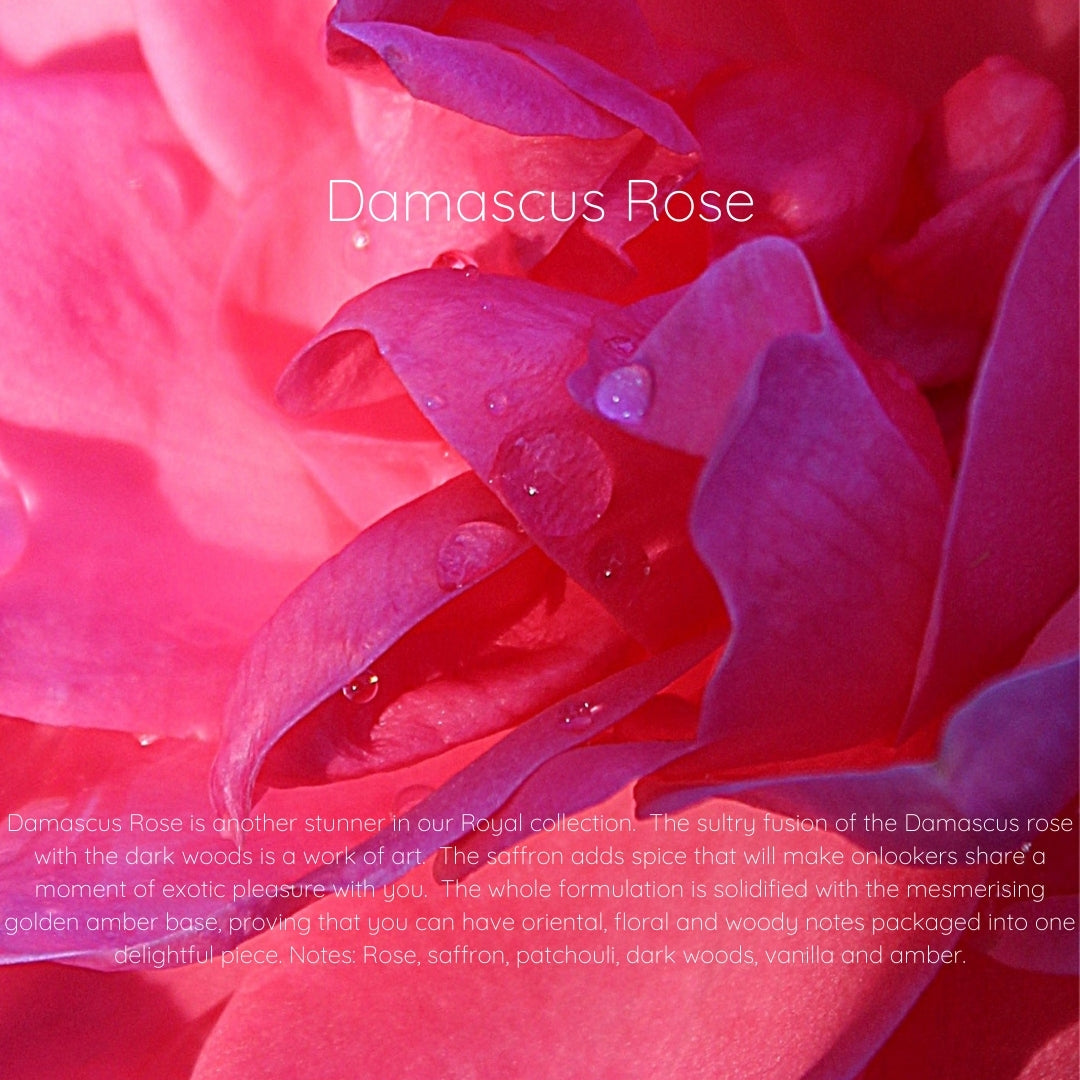 Damascus Rose Parfum | Inspired by Rose Arabie – Rose, Saffron & Oud | Elegant Signature Scent