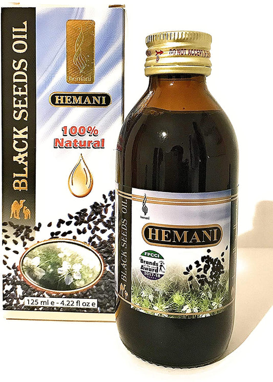 Hemani 100% Natural Black Seed Oil 125ml