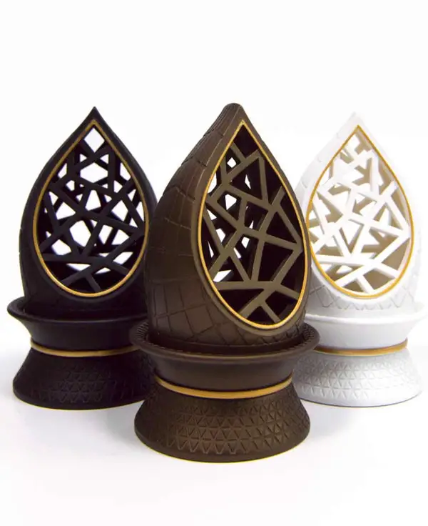 Premium Beautiful Tear Drop Bakhoor Burner