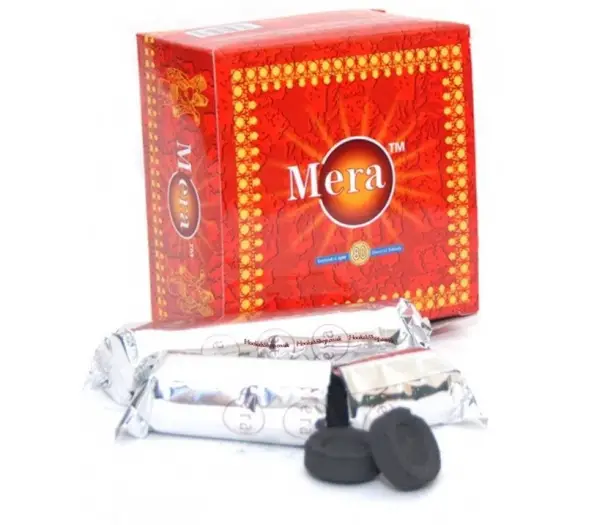 MERA Charcoal for BAKHOOR & SHISHA - Instant Quick Lighting Charcoal Discs